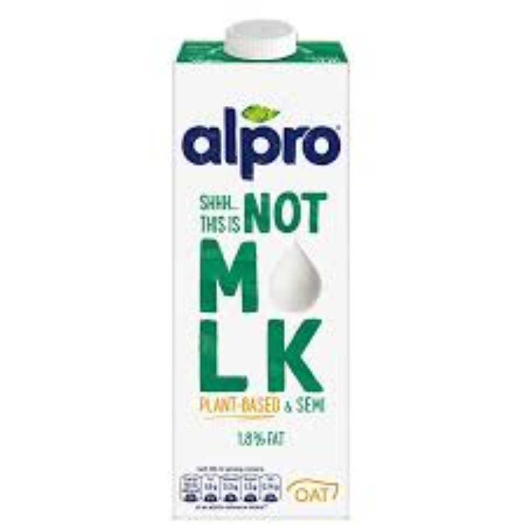 ALPRO OAT PLANT BASED & SEMI 1.8% 1LTR